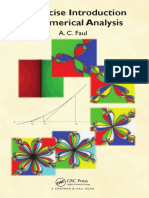 A Concise Introduction To Numerical Analysis