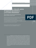 El Simbólico Vínculo Entre El Espacio Doméstico y El Rostro Femenino