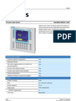 Product Data Sheet 6AV6642-0DC01-1AX1: General System Features