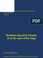 Problems Faced by Charles II