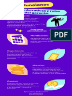 Púrpura Azul y Amarillo Ilustrado Matemática Negocios Infografía
