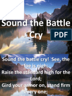 Sound The Battle Cry