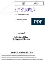 4 Year Mechanical Power: Dr. Mohamed Hammam 2020