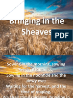 Bringing in The Sheaves