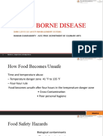 Food Borne Disease: BHM 328 Food Safety Management Systems