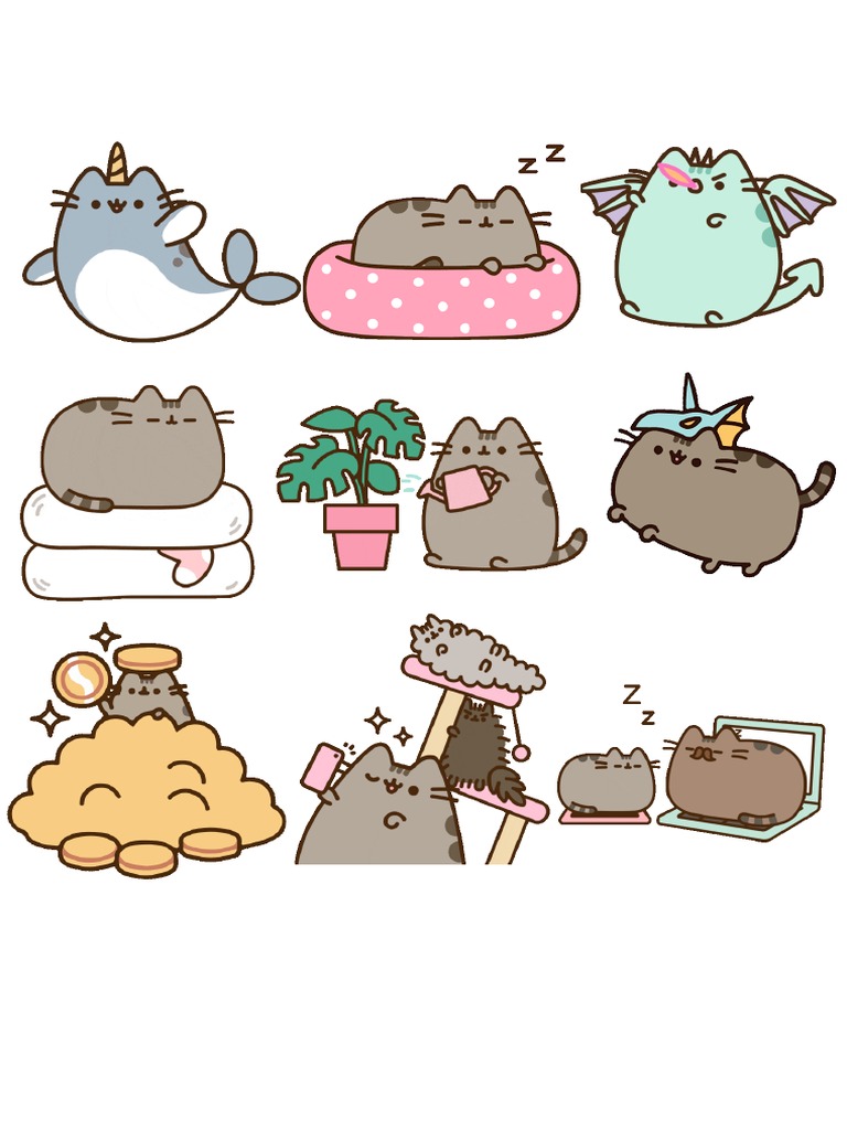 Pusheen Dibujos para Mi | PDF