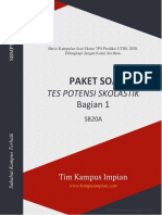 SOAL TPS Lengkap - Kunci Jawaban