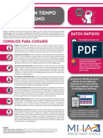 Fact Sheet - Taking Time For Yourself - DEDICANDO UN TIEMPO PARA UNO MISMO