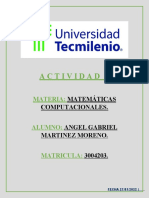 Actividad 1 Matematicas Computacionales