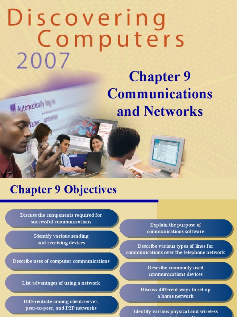 Ch09 Networks N Comm | PDF | Computer Network | Modem