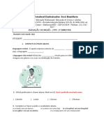 Avaliação de Inglês - 2ºbimestre 2pf