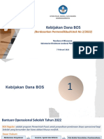 Kebijakan BOS 2022