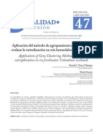 Aplicación Del Método de Agrupamiento de Grises para Evaluar La Eutrofización en Seis Humedales de Colombia