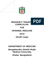 Curriculum Internal Medicine Finalizing