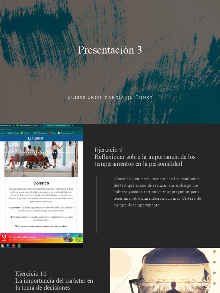 Presentación 3 | PDF | Crecimiento personal y profesional | Relaciones ...