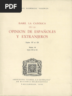 Isabel La Católica en La Opinión de Españoles y Extranjeros Siglos ...