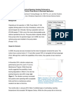 Electrical Signature Analysis Performed On Vertical Turbine Pump Motors in Municipal Application