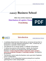 Amity Business School: Distribution &logistics Management