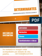 Los Determinantes (Clase)