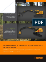 The S855E Series Is A Purpose Built Forest Duty Shovel Logger