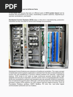 DCS System Layout and Its Different Parts