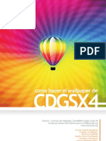 Tutorial Wallpaper CorelDRAW x4