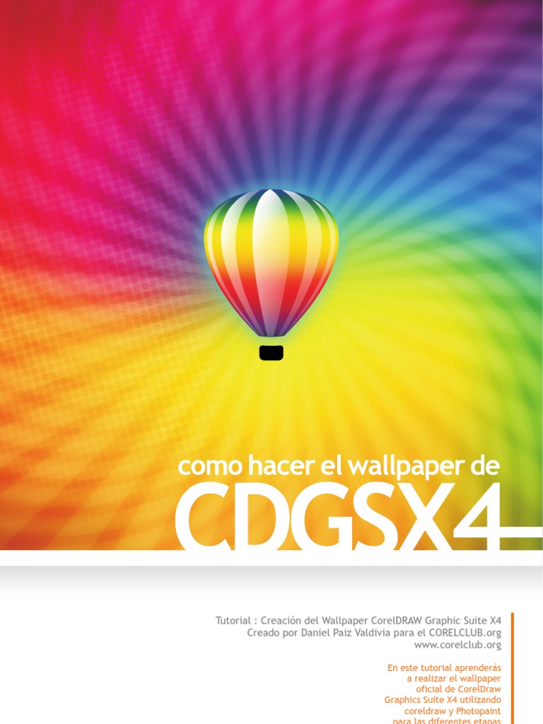 Crear Wallpaper en CorelDRAW X4 | PDF | Visión por computador | Óptica