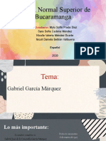 Diapositivas Gabriel Garcia Marquez
