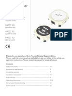 Modular magnetic stirrer user manual