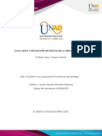 Arte y Educacion Formato - Fase 3 Diseñar Una Propuesta de Experiencia Aprendizaje.-3