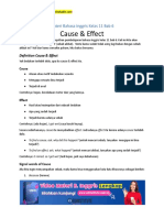 Bab 6 - Cause & Effect