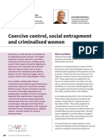 Coercive Control Social Entrapment and Criminalised Women Law Society NT Balance Edition 1.21