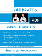 Clase 1 - Carbohidratos