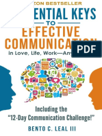 4 Essential Keys To Effective Communication