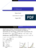 Cálculo Diferencial e Integral II - A Diferencial