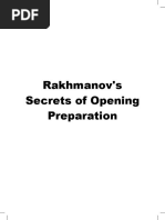 Rakhmanov's Secrets of Opening Preparation