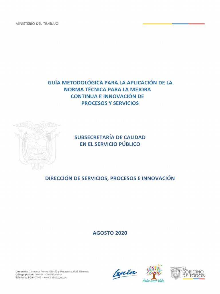Guía para Mejora Continua en Servicios | PDF | Calidad (comercial ...