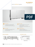 1. Sungrow 100 KW SG110CX