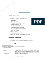 PDF Informe Psicologico Ice de Baron