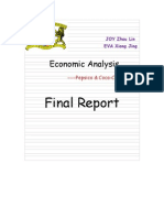 Coca-Cola and Pepsi Economic Analysis Report