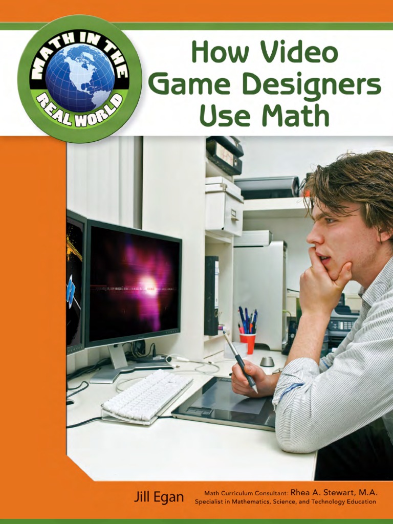 How Video Game Designers Use Math PDF Video Games Drawing
