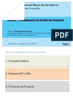1. FUNDAMENTOS DE GESTION DE PROYECTOS - 01 NOV 20 pdf