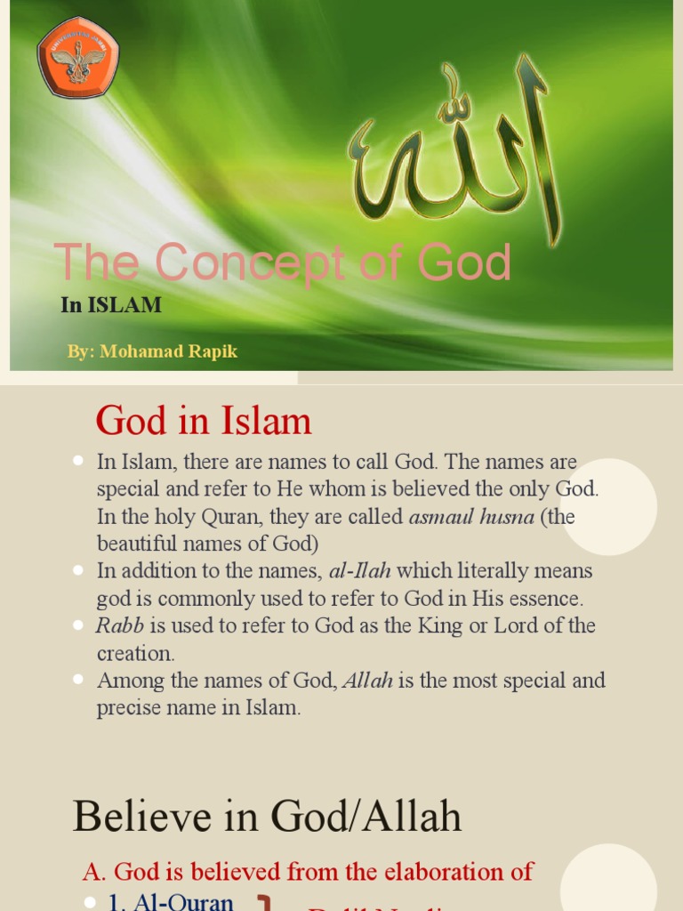 Understanding God in Islam | PDF | Religion & Spirituality