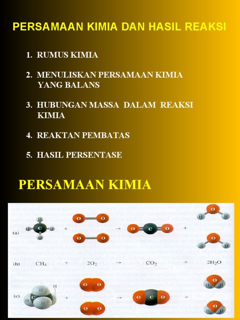 Pers - Kimia Rumus Kimia | PDF | Sains & Matematika