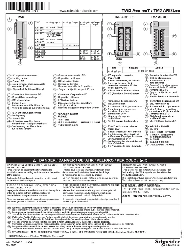 TWD App PPT / Tm2 Ari8Lpp | PDF | Électrotechnique | Ingénierie ...