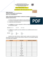 3° Guía de Matemáticas. Profe Isabel Martínez.