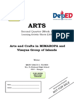 Arts and Crafts in MIMAROPA and Visayas Group of Islands: Second Quarter (Week 1)