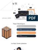 Etapas Metodológicas de Auditoría de TI - A00098090