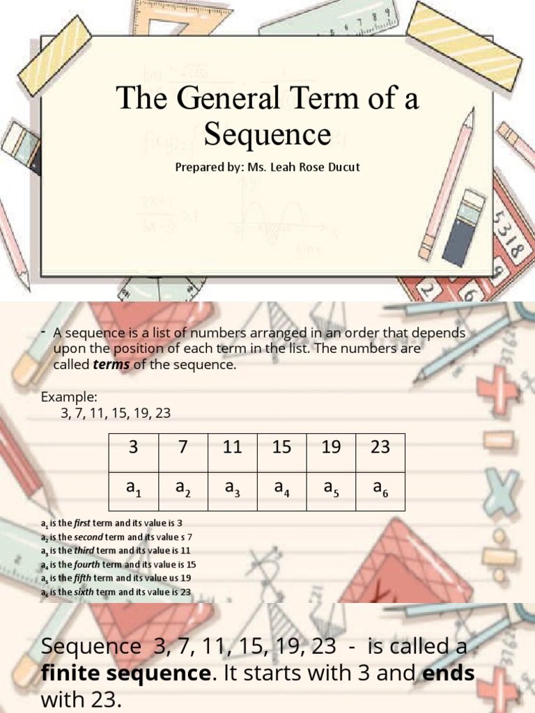 4 The General Term of A Sequence | PDF | Sequence | Mathematics