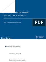 Monopolio y Poder de Mercado - III